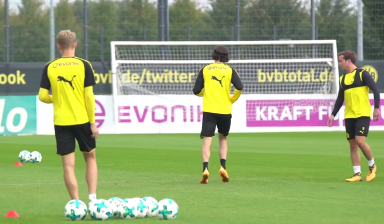 Borussia Dortmund training